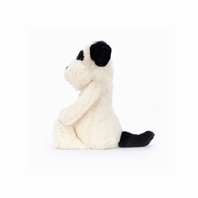 Jellycat Bashful Black & Cream Dog Australia | 975468UAC